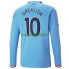 Maillot à Manches Longues Manchester City Grealish 10 Domicile 2022-23 Pour Homme